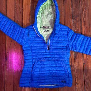Stio Women's Pinion Down Blue Pullover